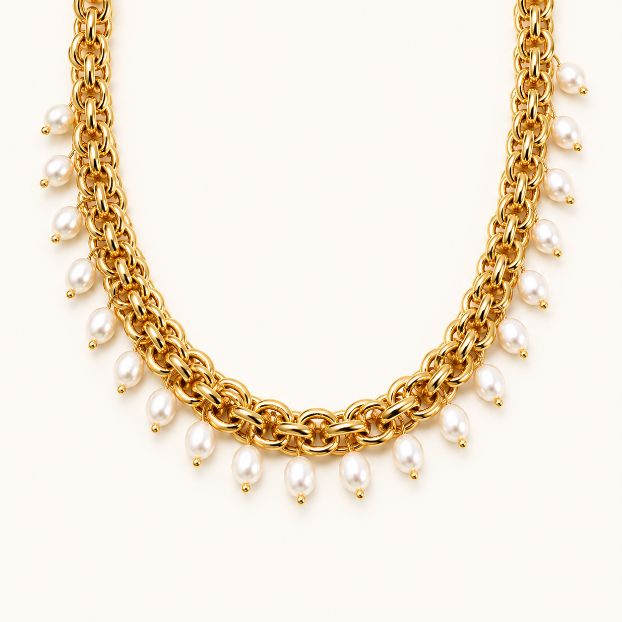 Royal Pearl Layered Necklace