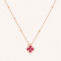 Ruby Blossom Necklace