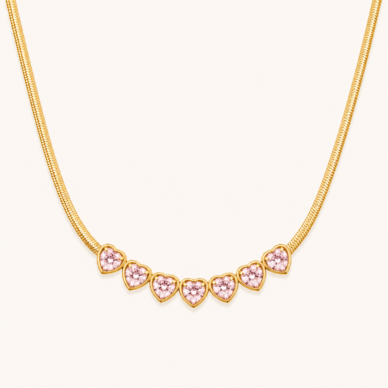 Heart of Diamonds Necklace