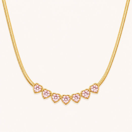 Heart of Diamonds Necklace