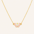 Pastel Butterfly Necklace