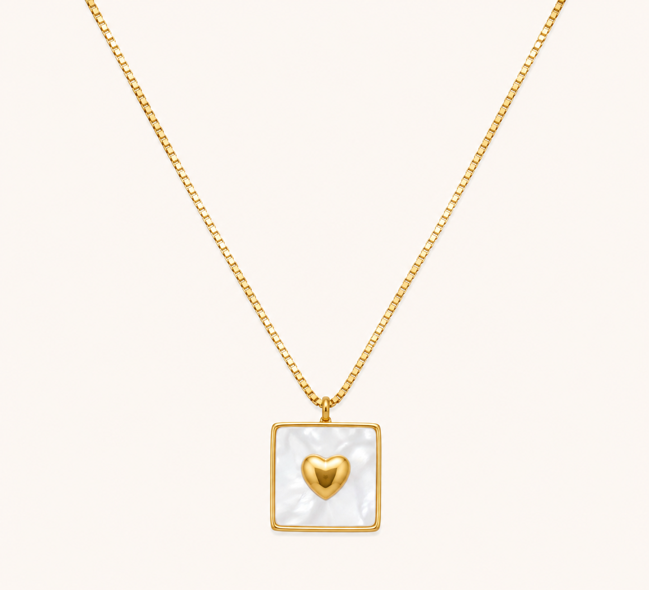 Heart Frame Necklace