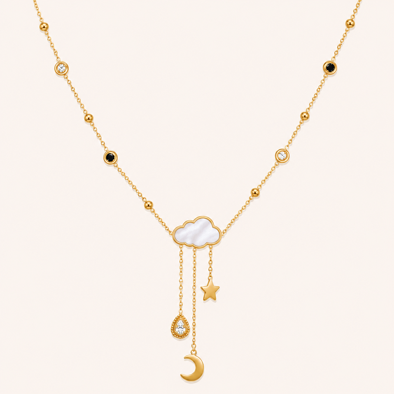 Dream Cloud Charm Necklace