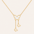Golden Grace Butterfly Necklace
