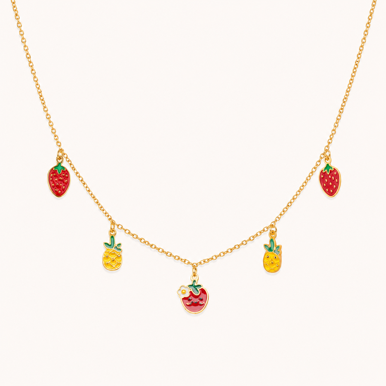 Fruity Charm Necklace