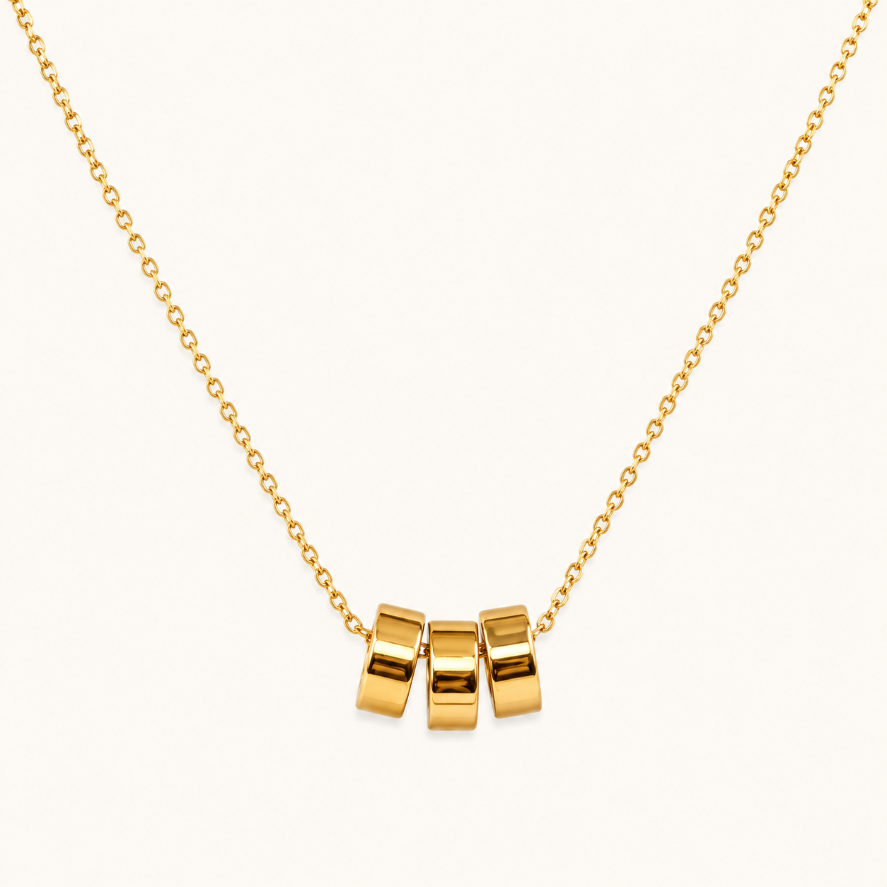 Golden Geometry Necklace