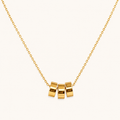 Golden Geometry Necklace