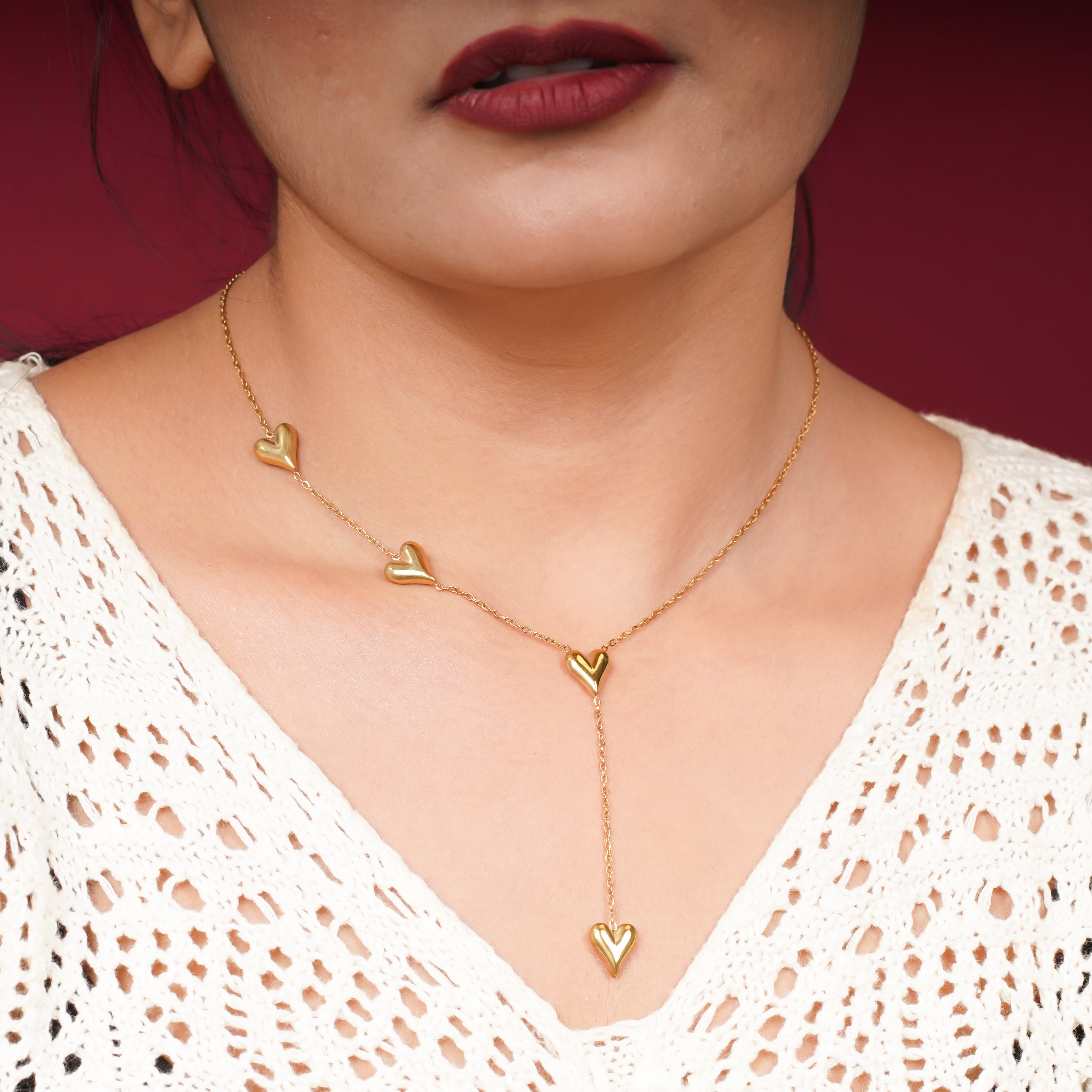 Vintage Heart Street Necklace