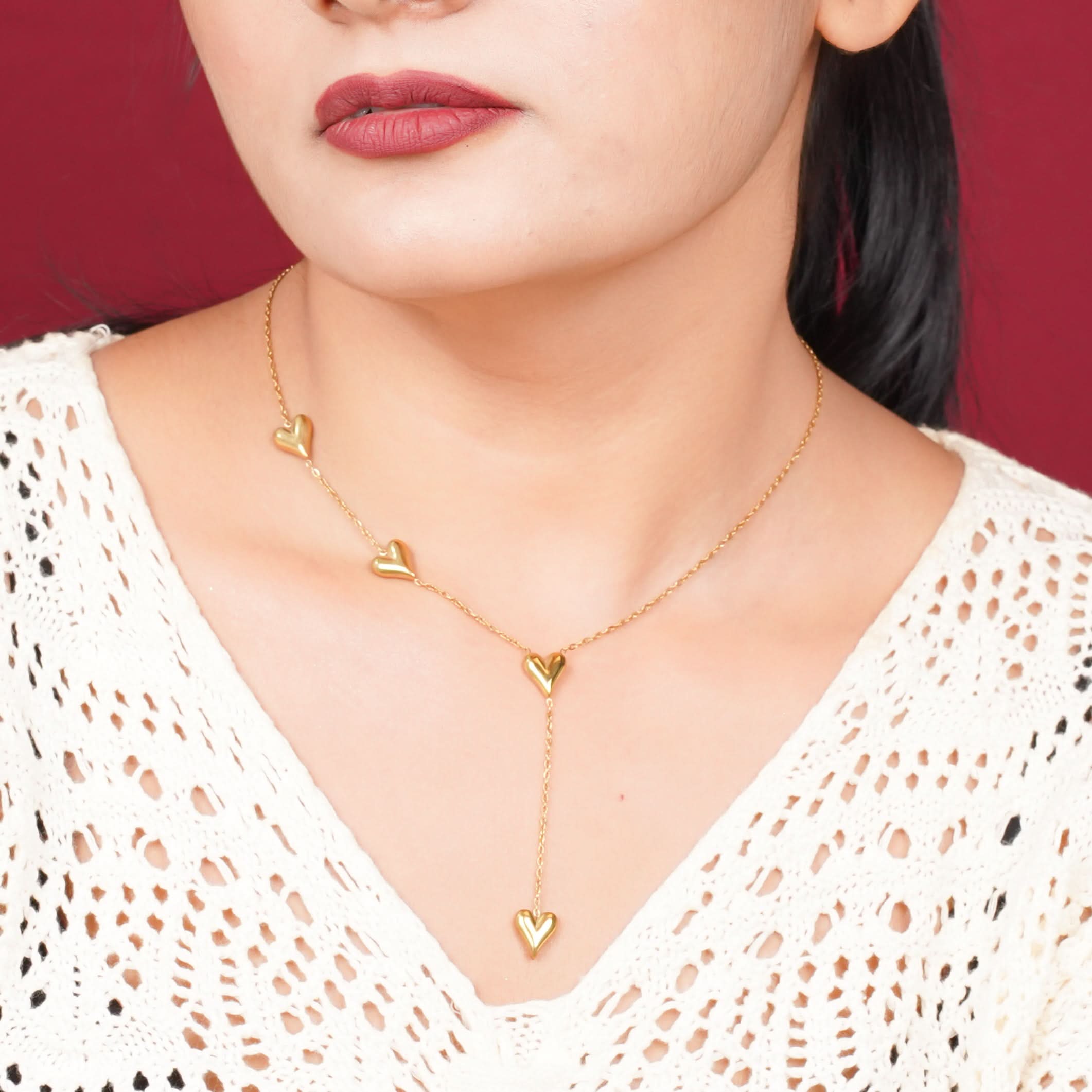 Vintage Heart Street Necklace