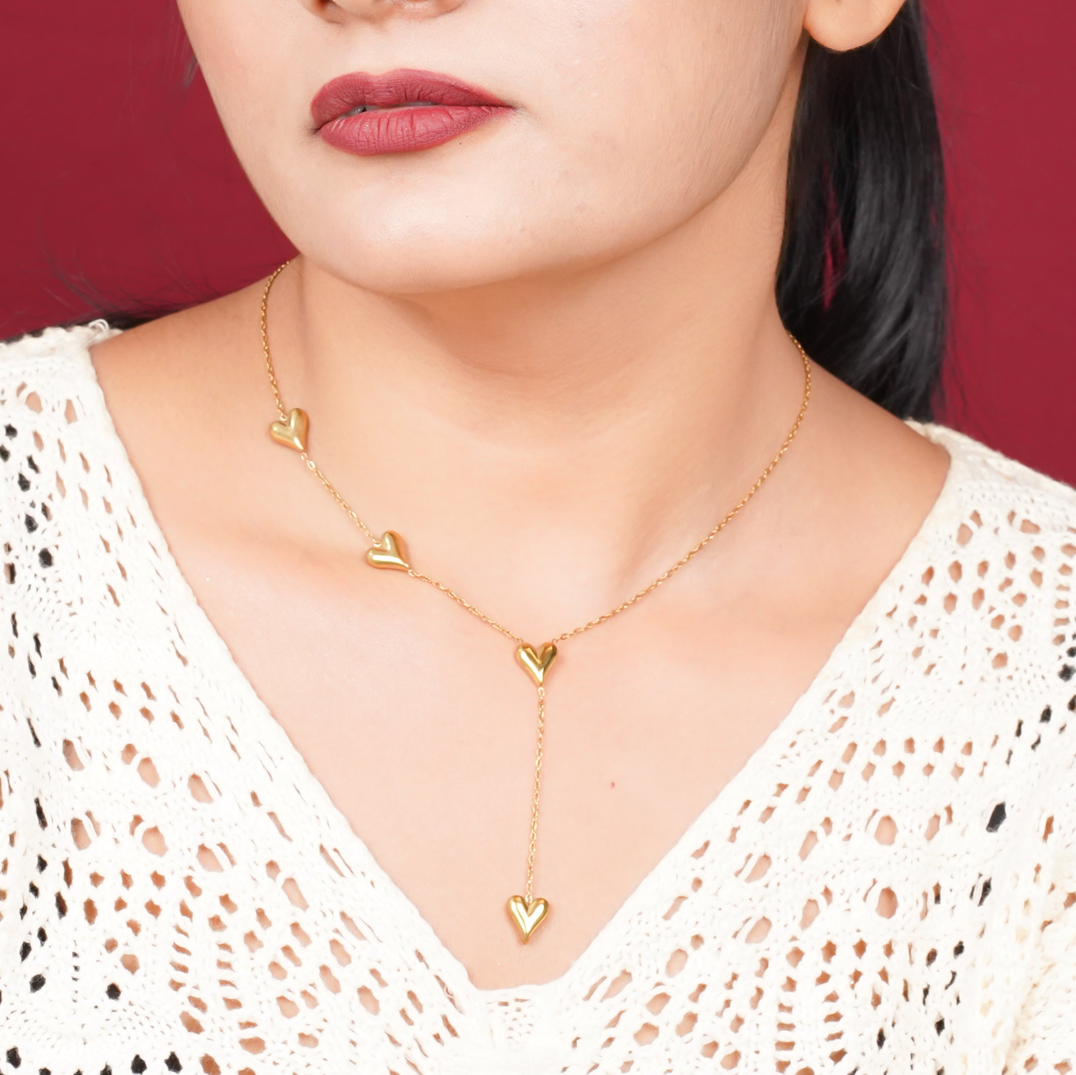 Vintage Heart Street Necklace