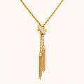 Elegant White Spark Jewelry Necklace