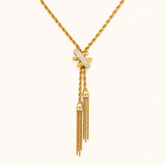 Elegant White Spark Jewelry Necklace
