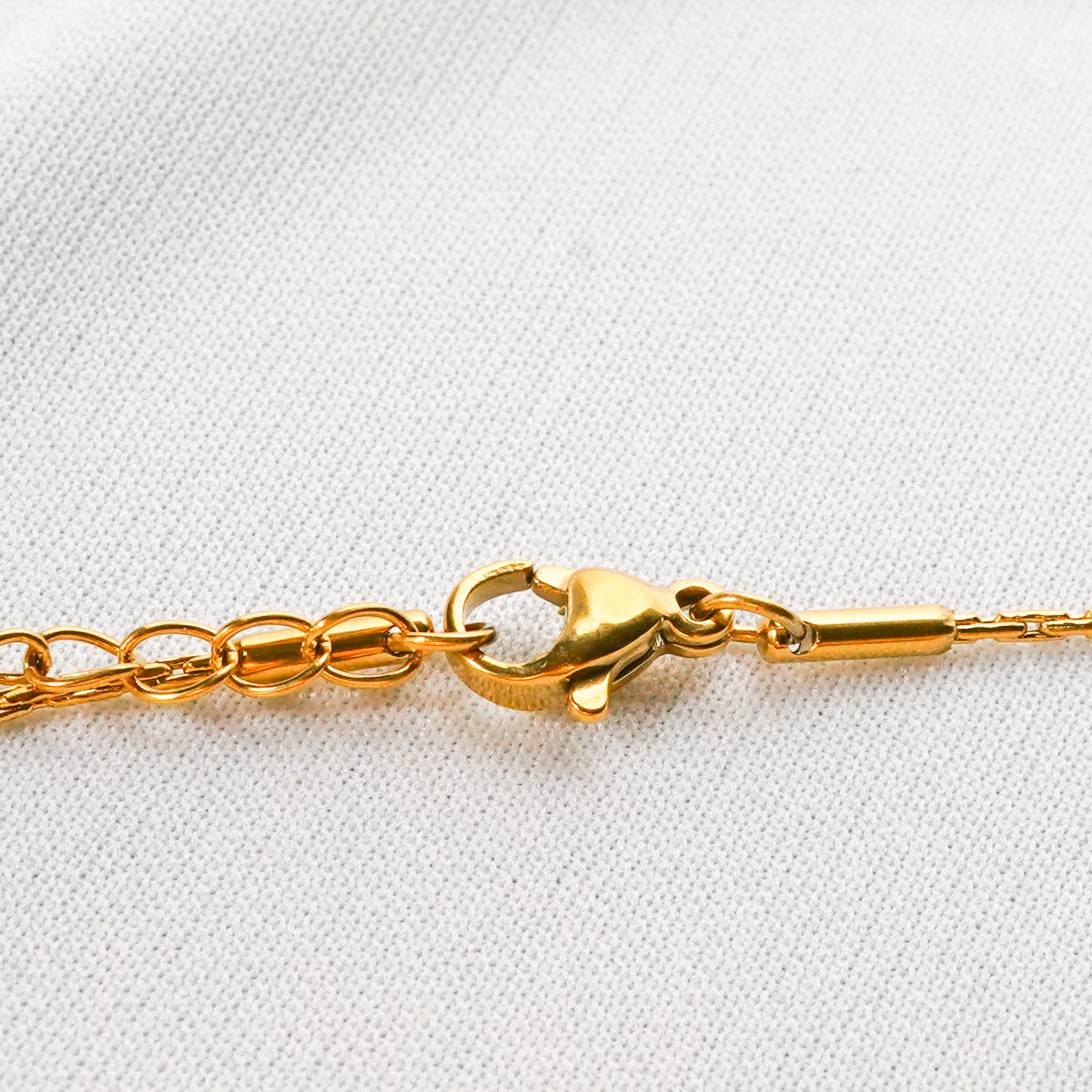 Golden Moon Left Pendant Necklace