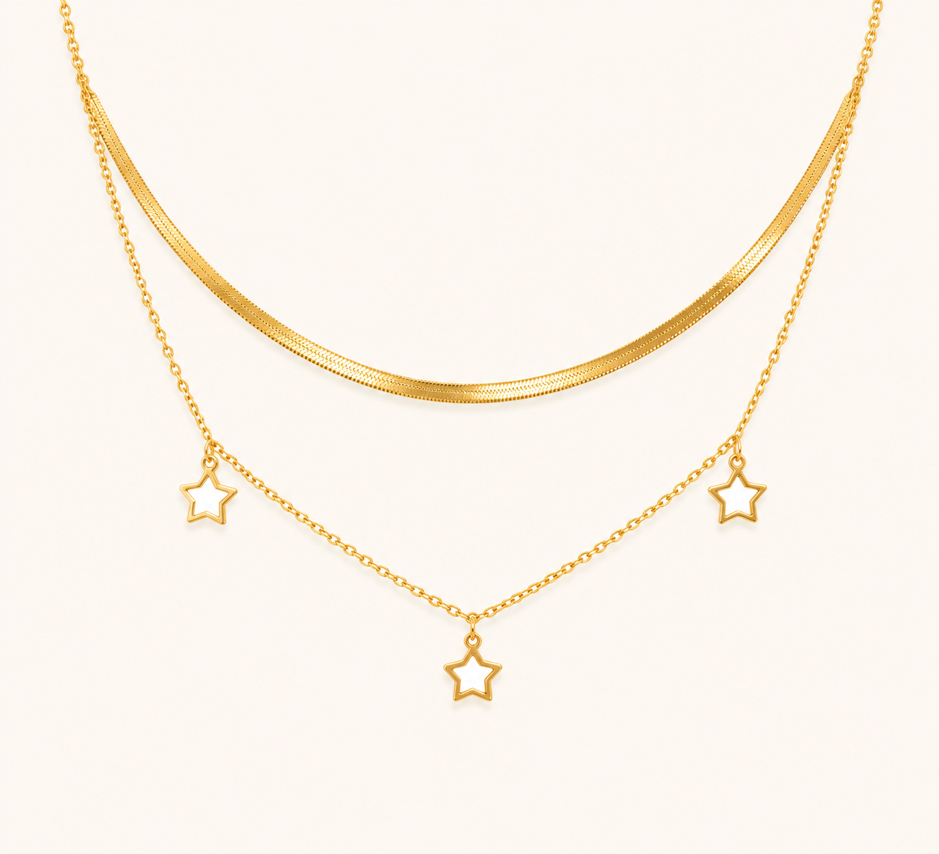 Golden Star Everyday Necklace