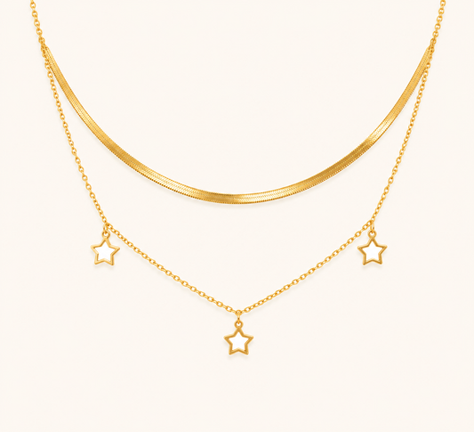 Golden Star Everyday Necklace