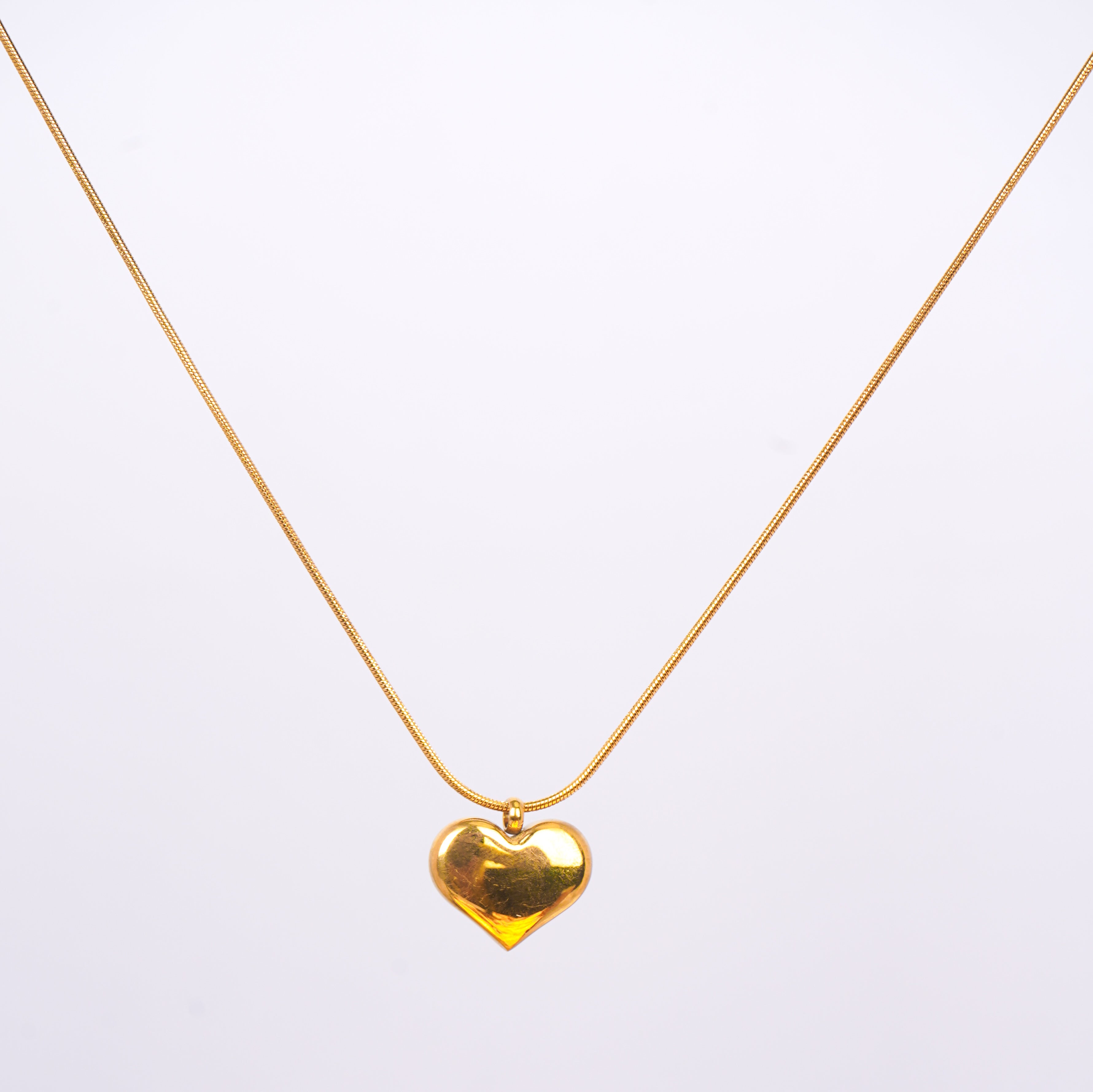 Starfish Heart Bow Necklace