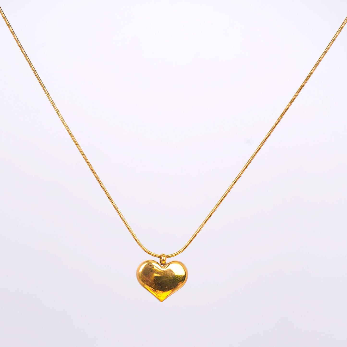Starfish Heart Bow Necklace