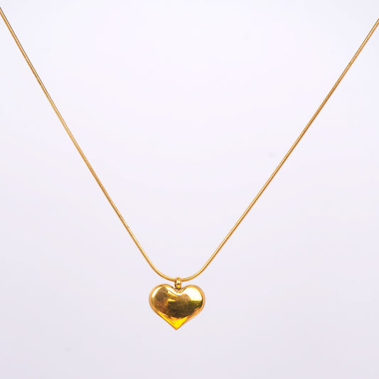 Starfish Heart Bow Necklace