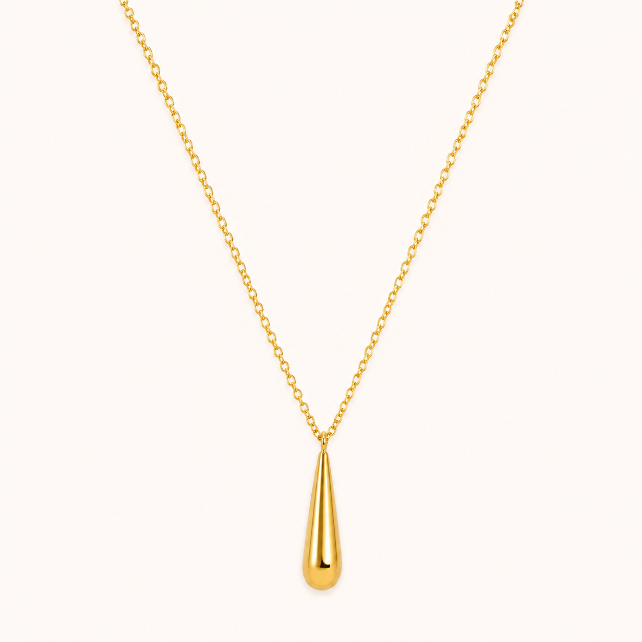Modern Geometry Gold Necklace