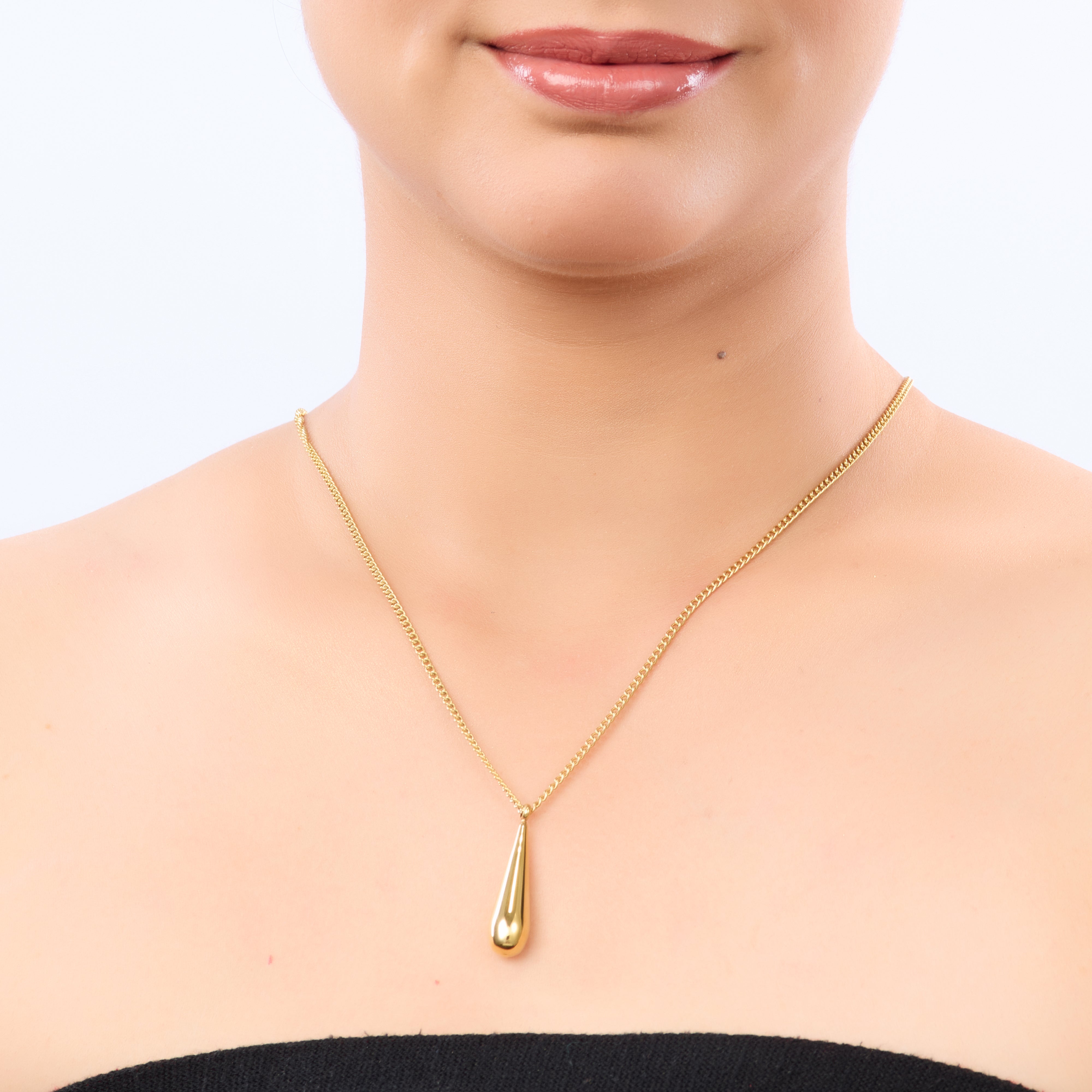 Modern Geometry Gold Necklace