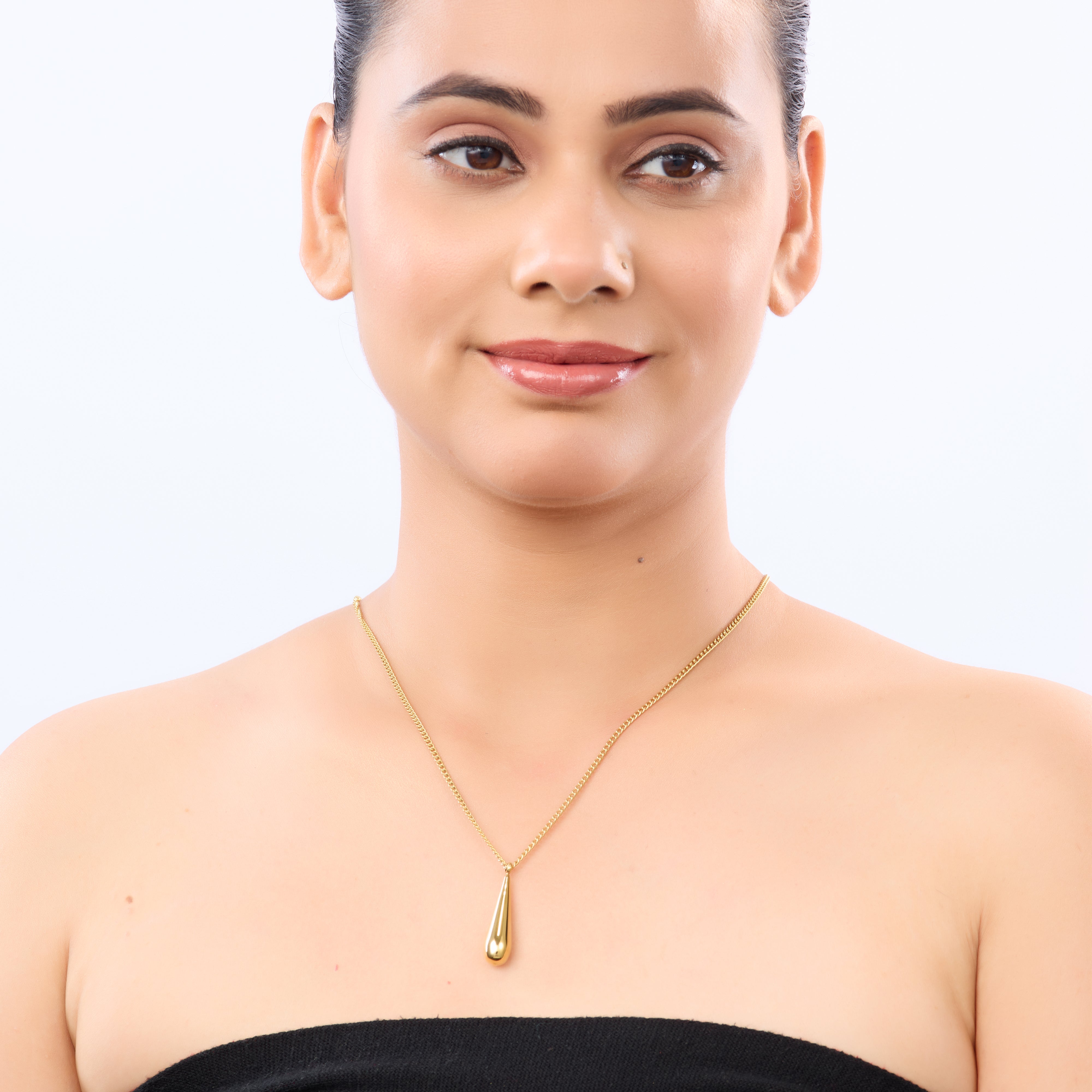 Modern Geometry Gold Necklace