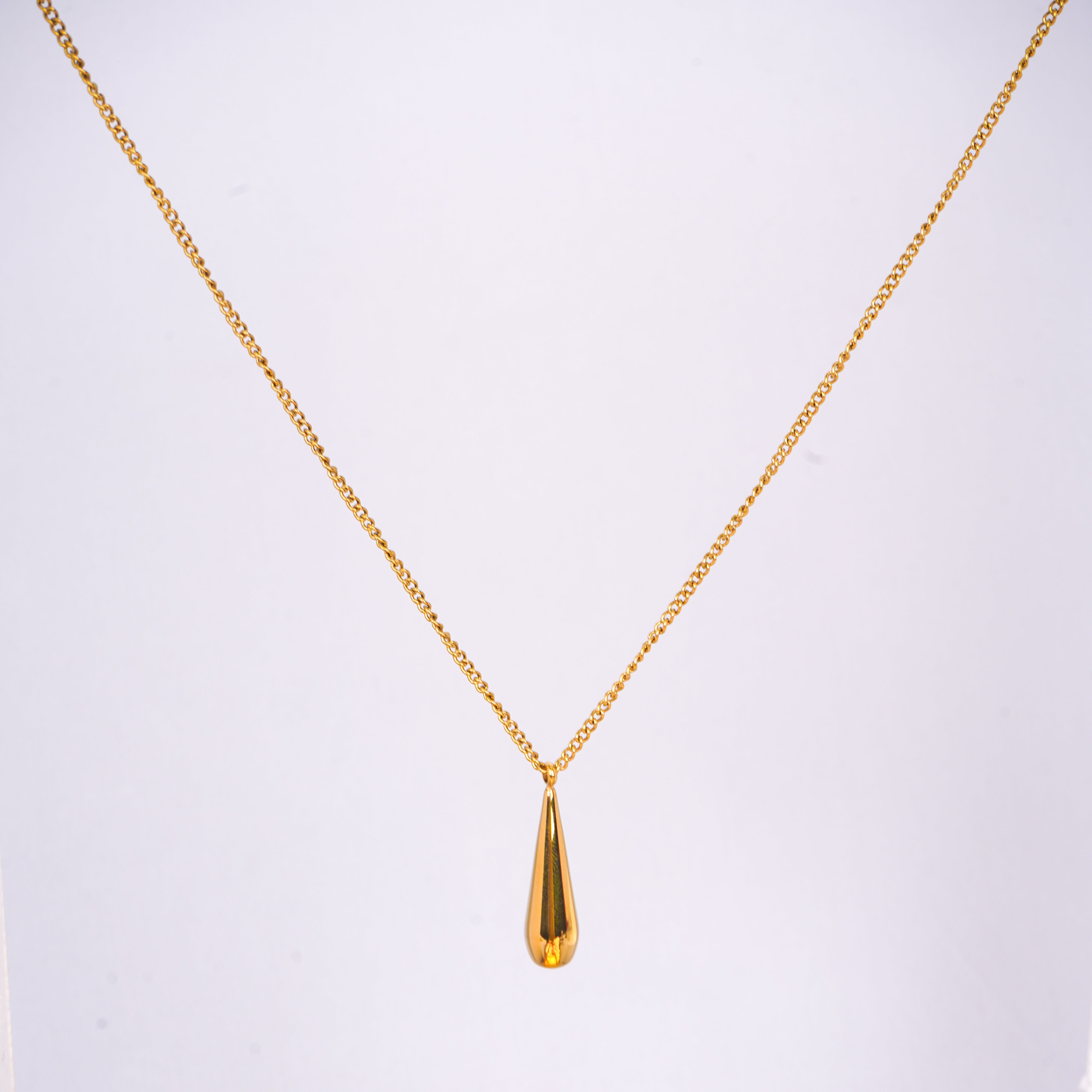 Modern Geometry Gold Necklace