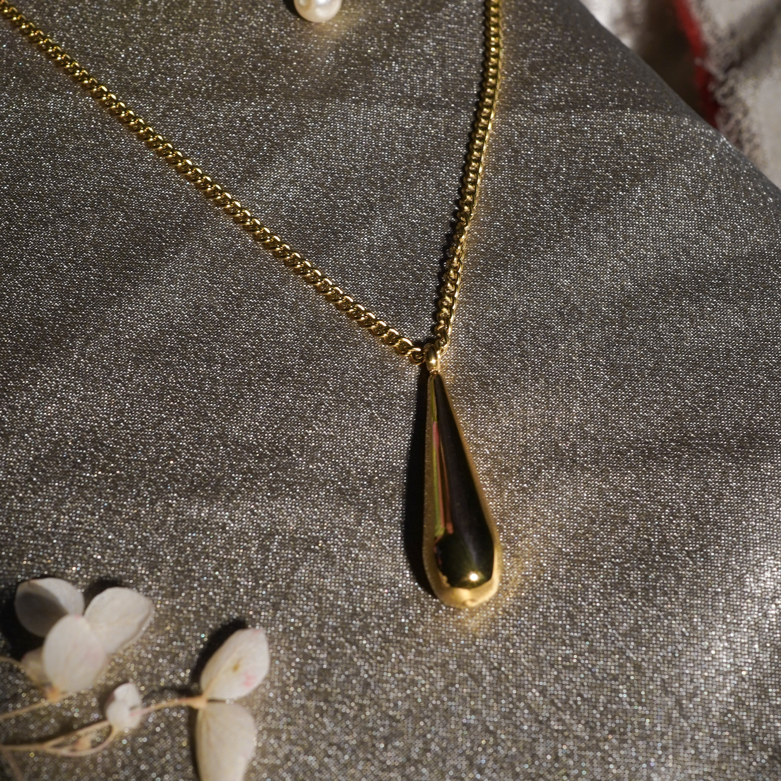 Modern Geometry Gold Necklace