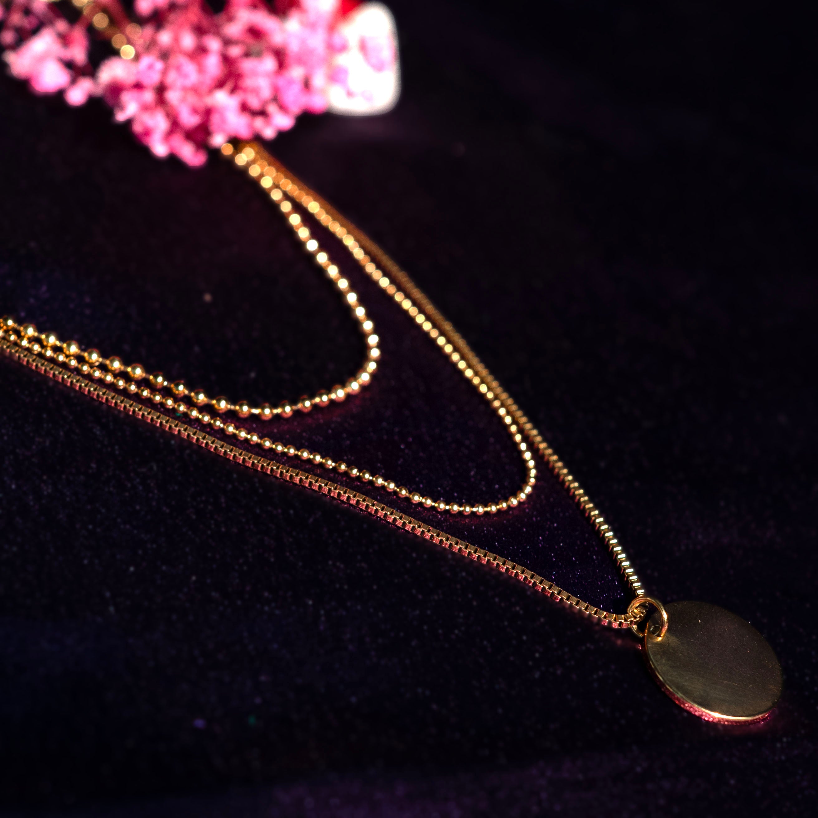Luna Triple Layer Necklace