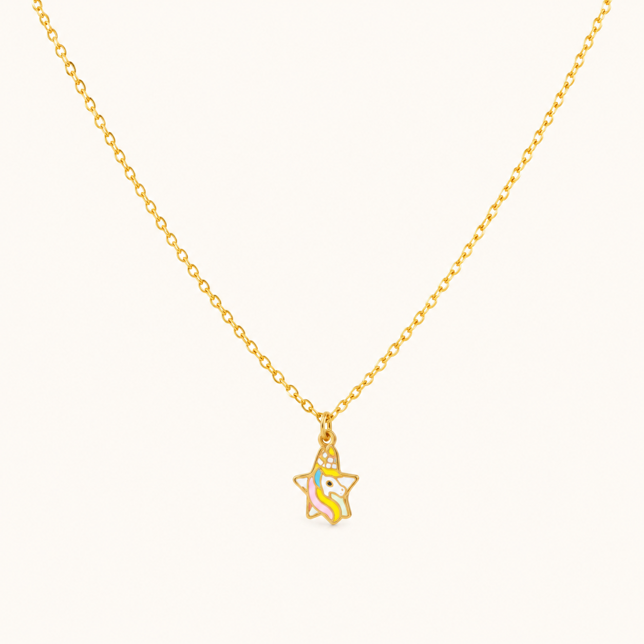 Golden Starfish Ocean Style Necklace