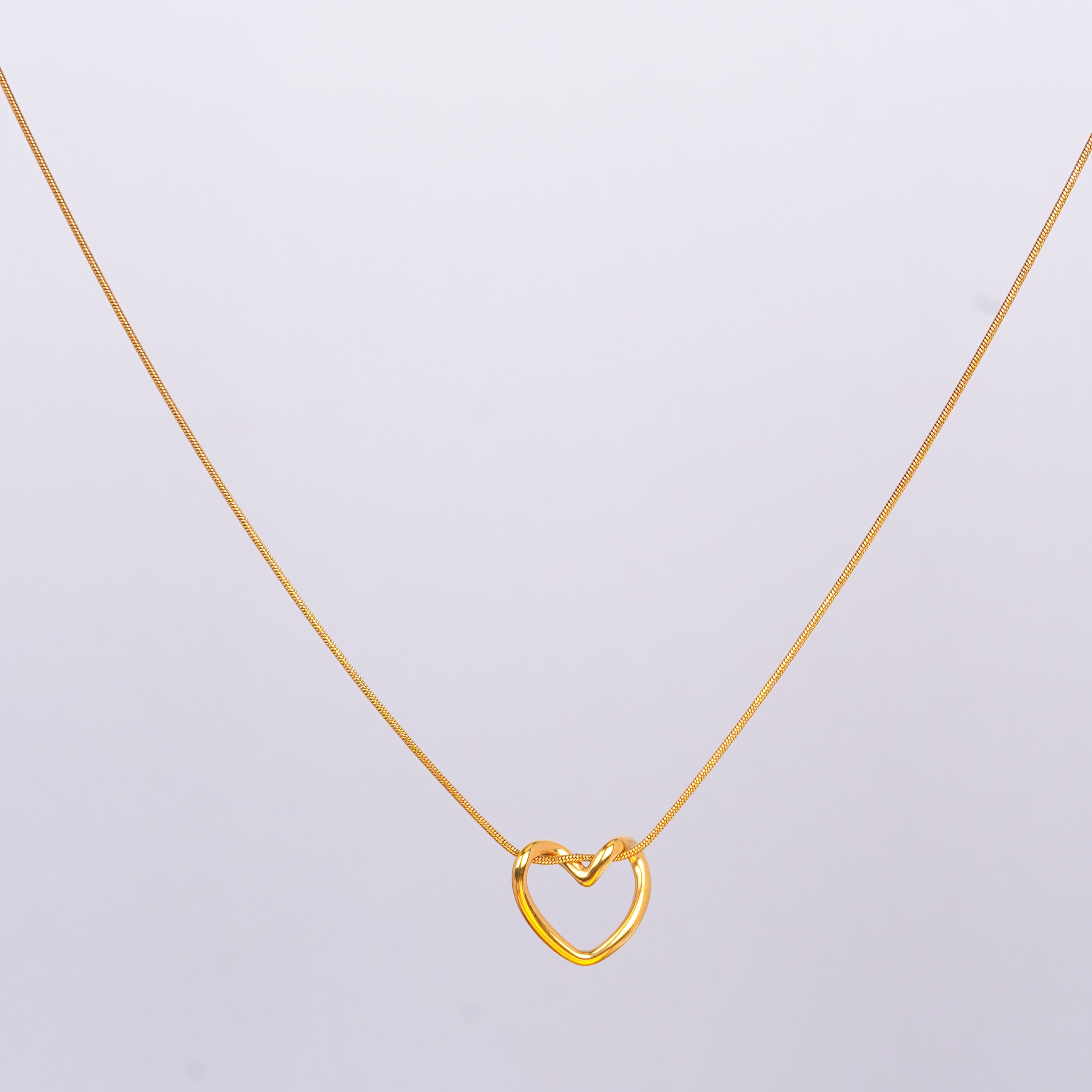 Chic Open Heart Necklace