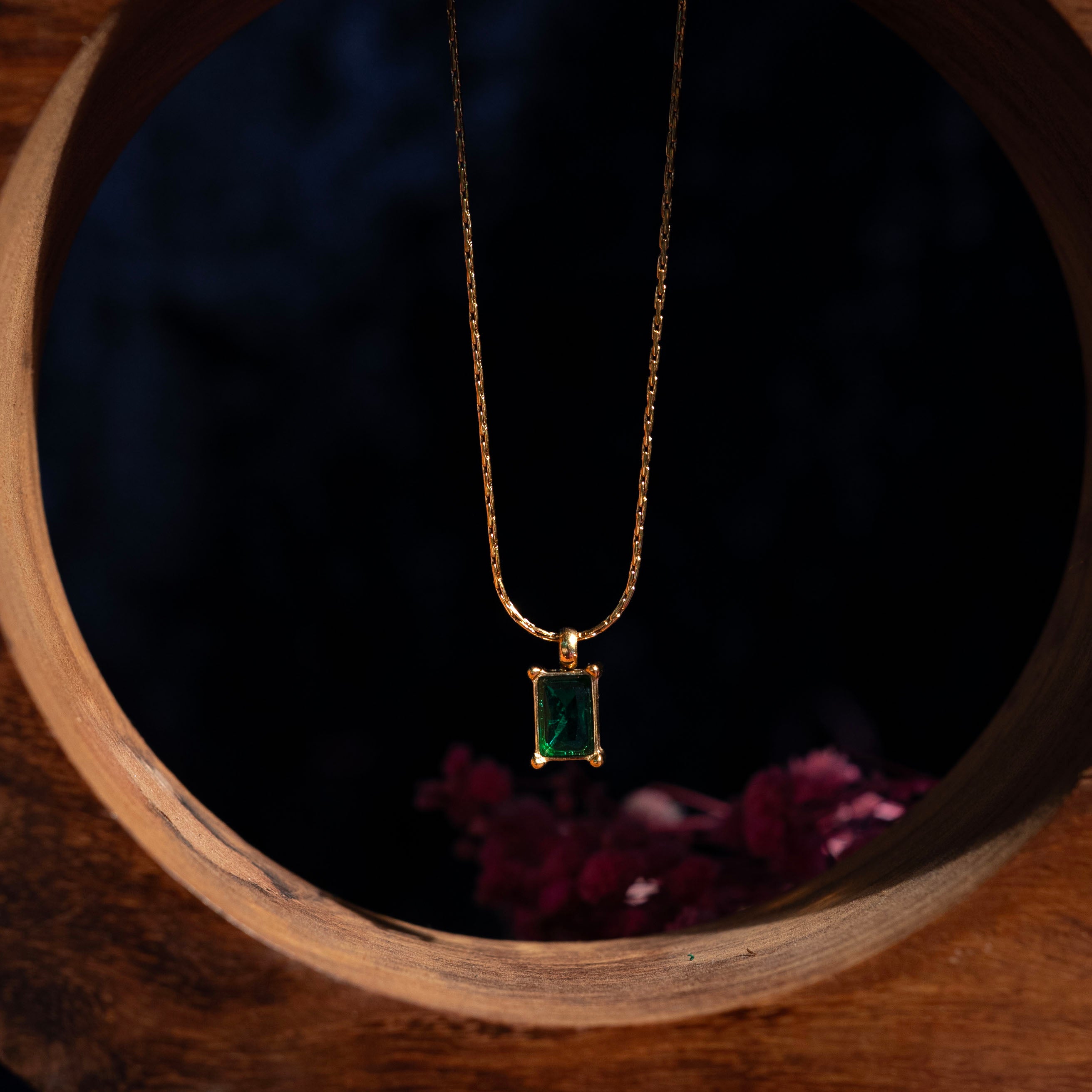 Emerald Glow Pendant
