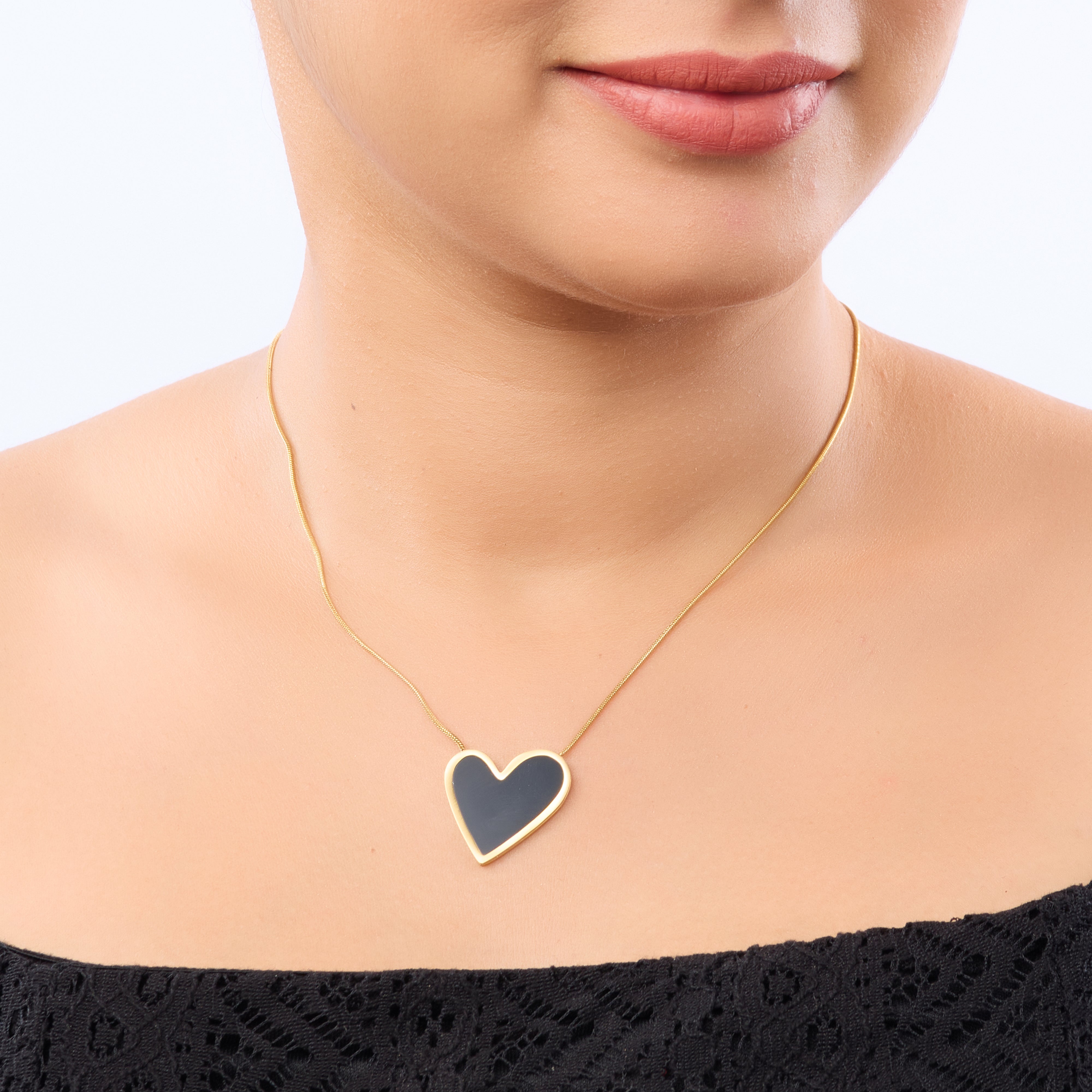 Panther Heart Luxury Gold Necklace