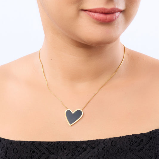 Panther Heart Luxury Gold Necklace