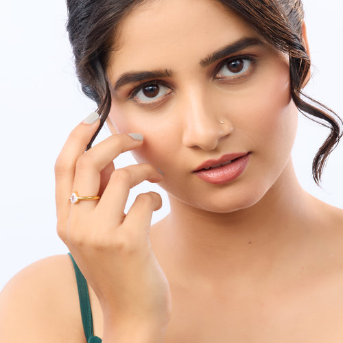 Classic Pear-Cut Solitaire