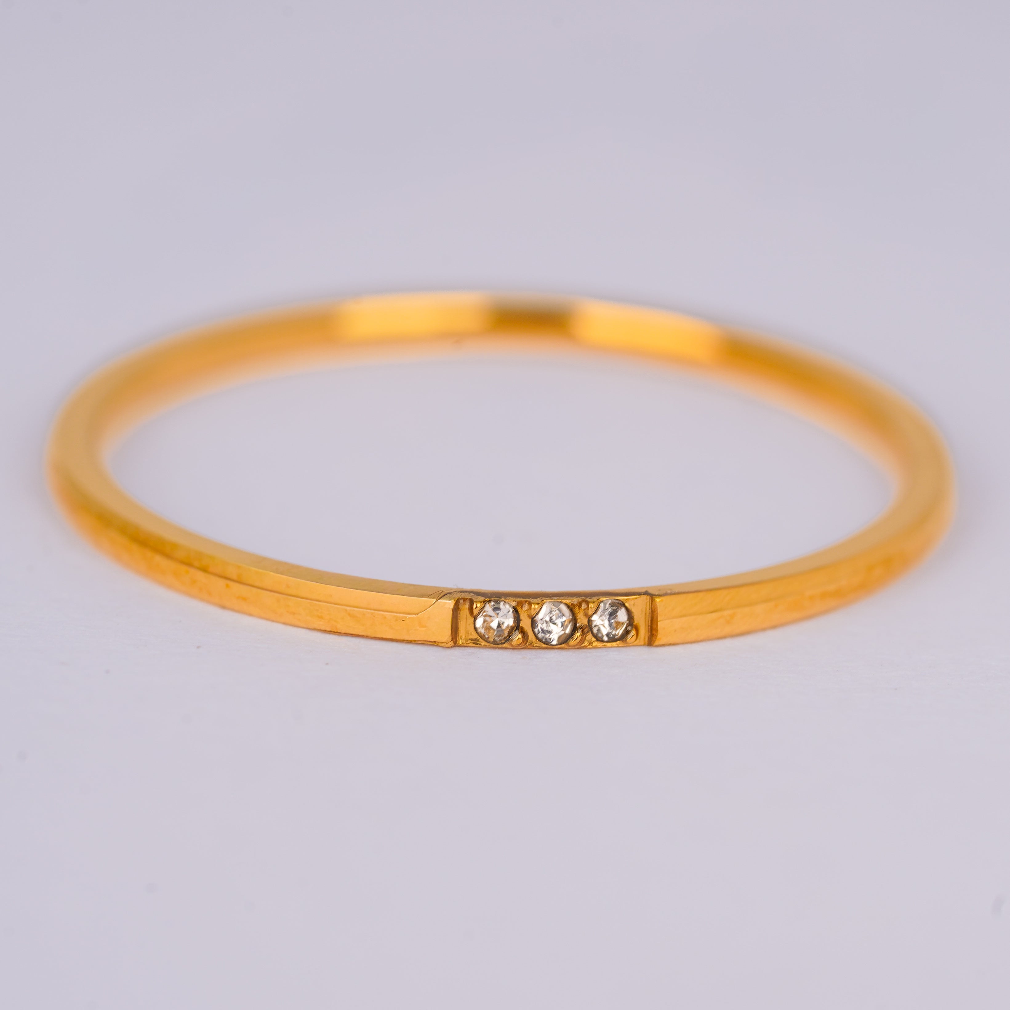 Triple Spark Gold Ring