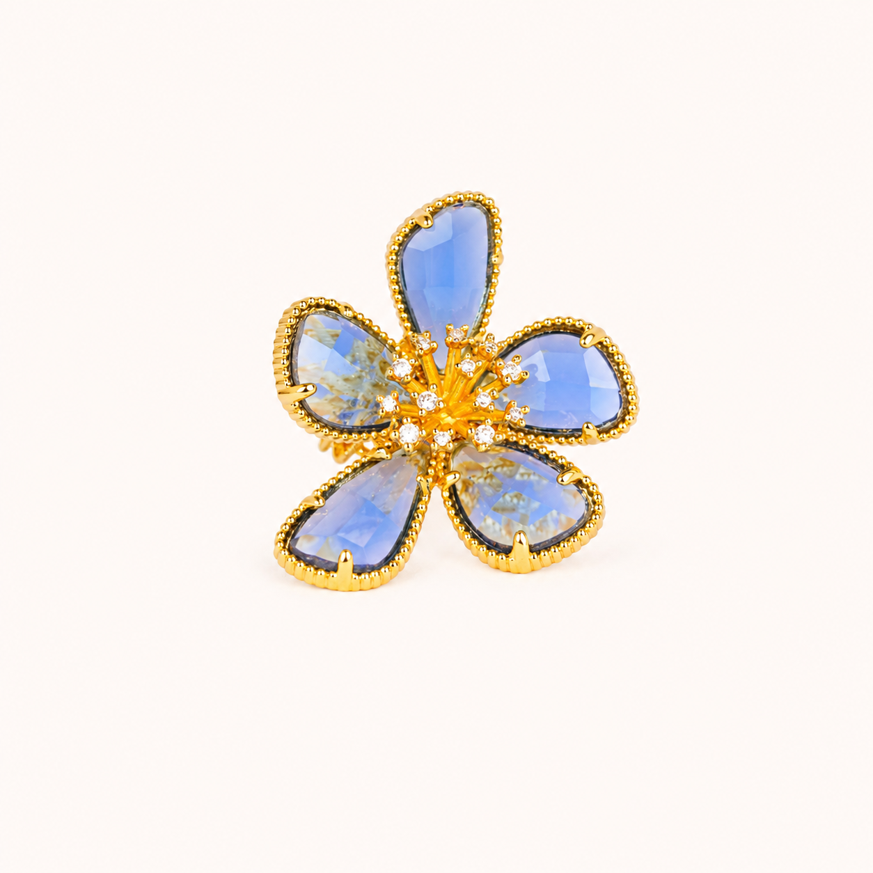 Royal Blue Crystal Blossom