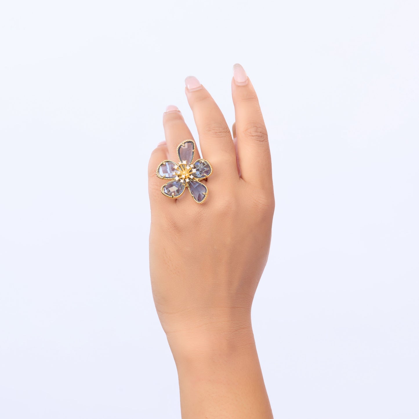 Royal Blue Crystal Blossom