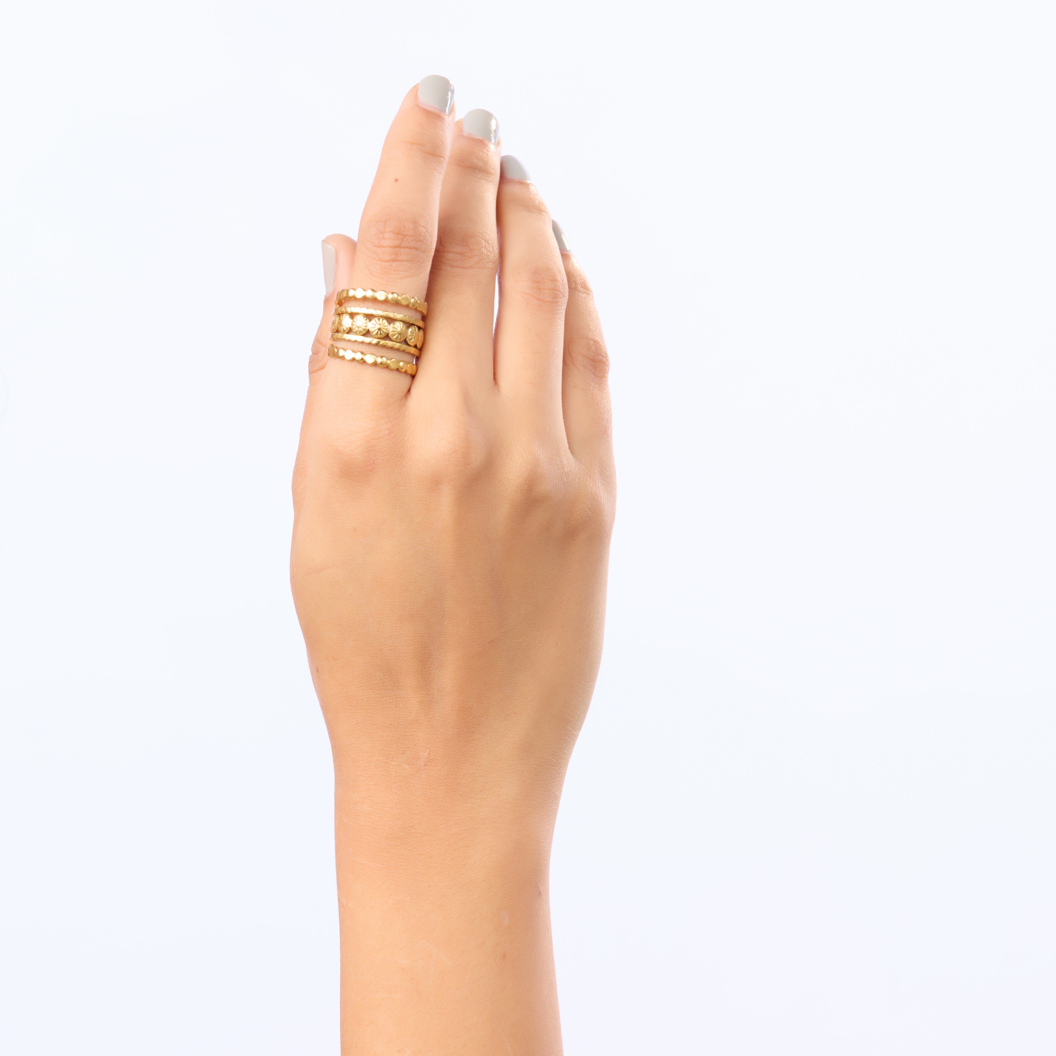 Ancient Sun Multi-Band Ring