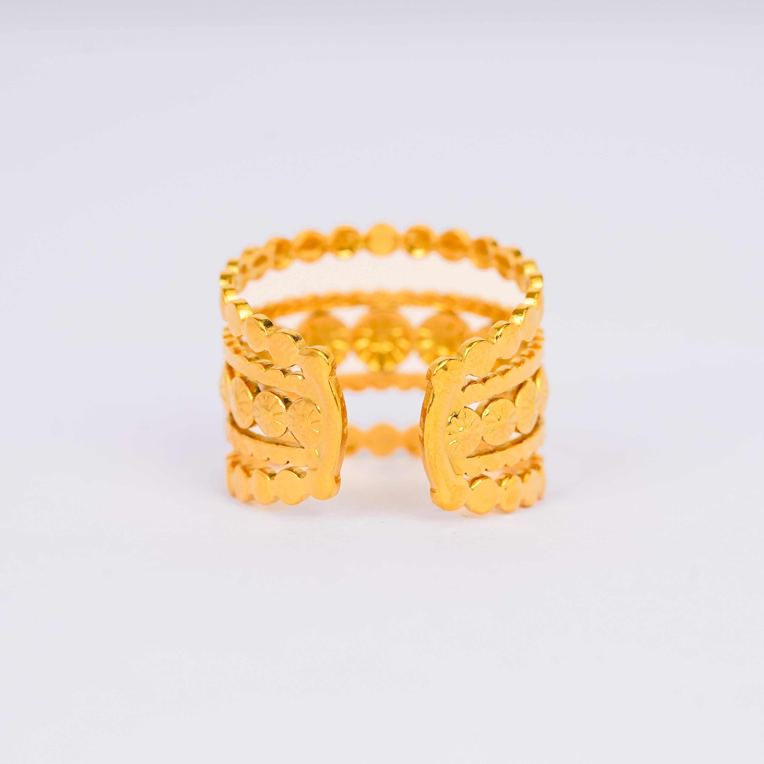 Ancient Sun Multi-Band Ring