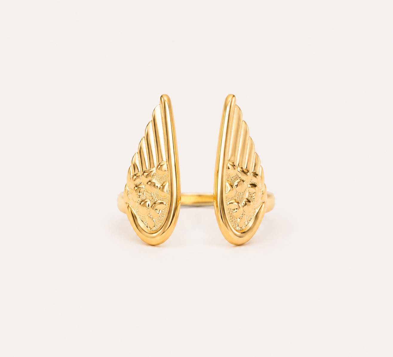 Luxury Feather Wing Ring