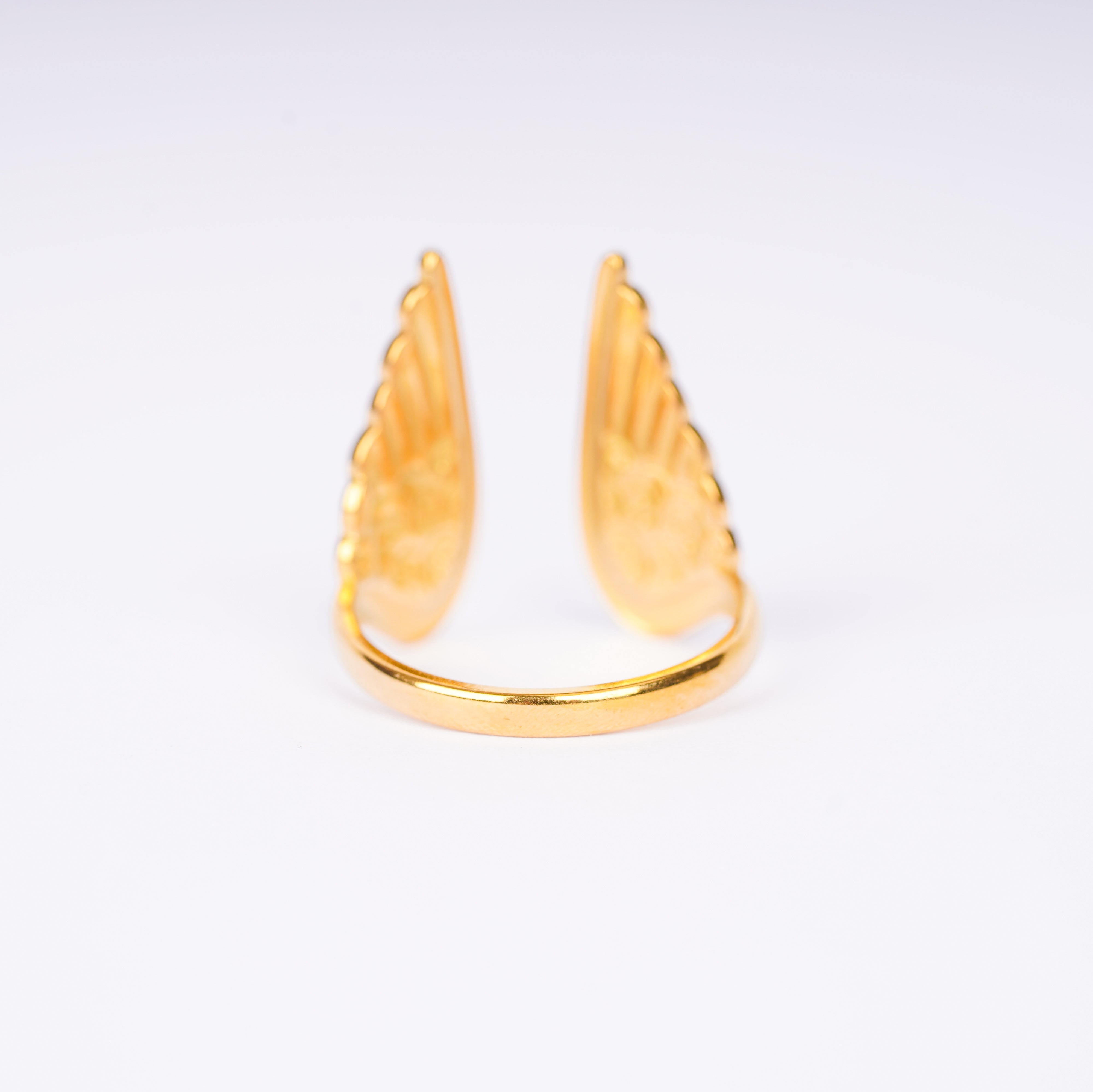 Luxury Feather Wing Ring