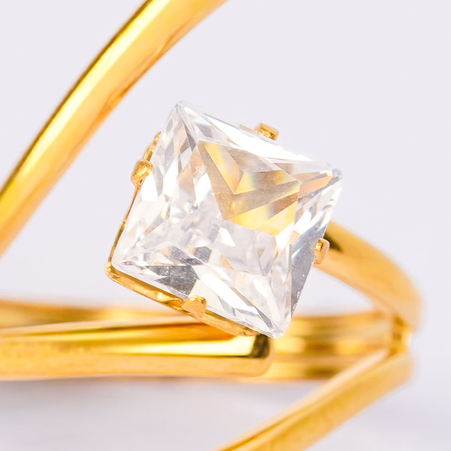 Luxury Wrap Crystal Statement Ring