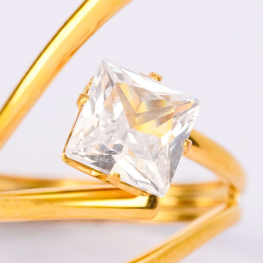 Luxury Wrap Crystal Statement Ring