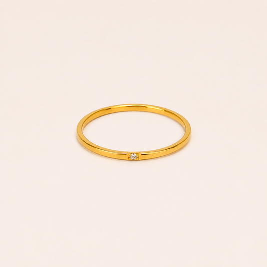 Spark tone Gold Ring