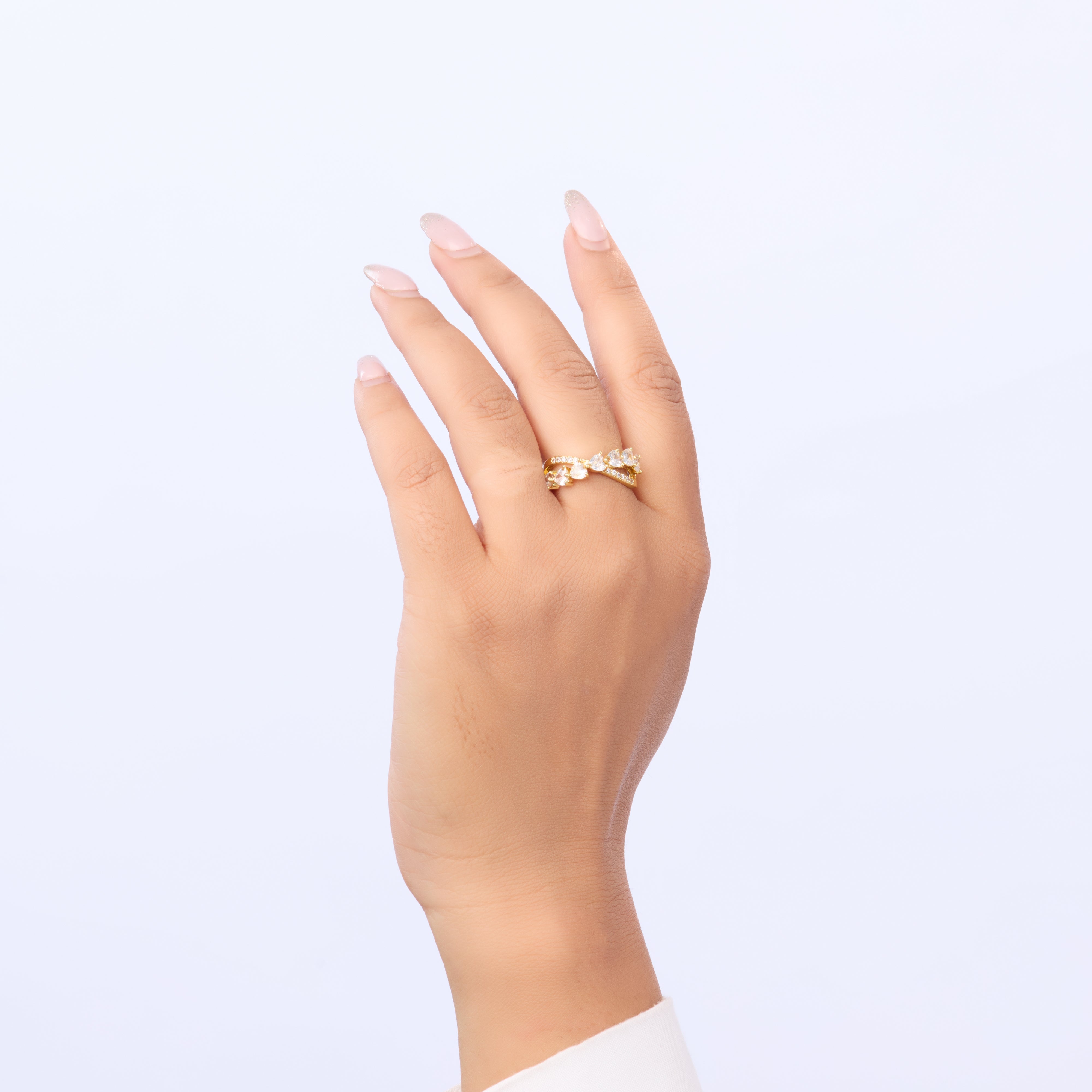 Eternal Heart Tiara Ring