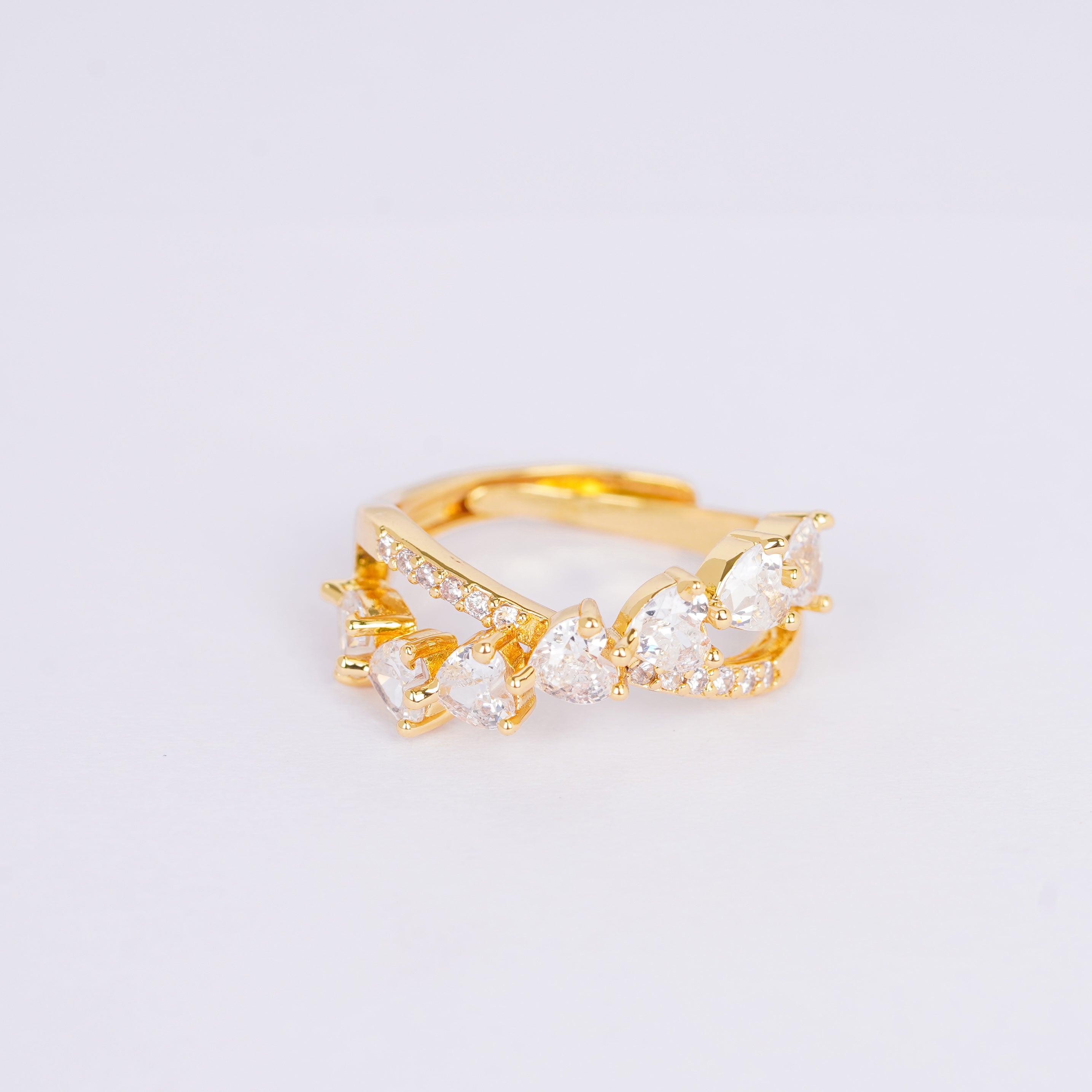 Eternal Heart Tiara Ring