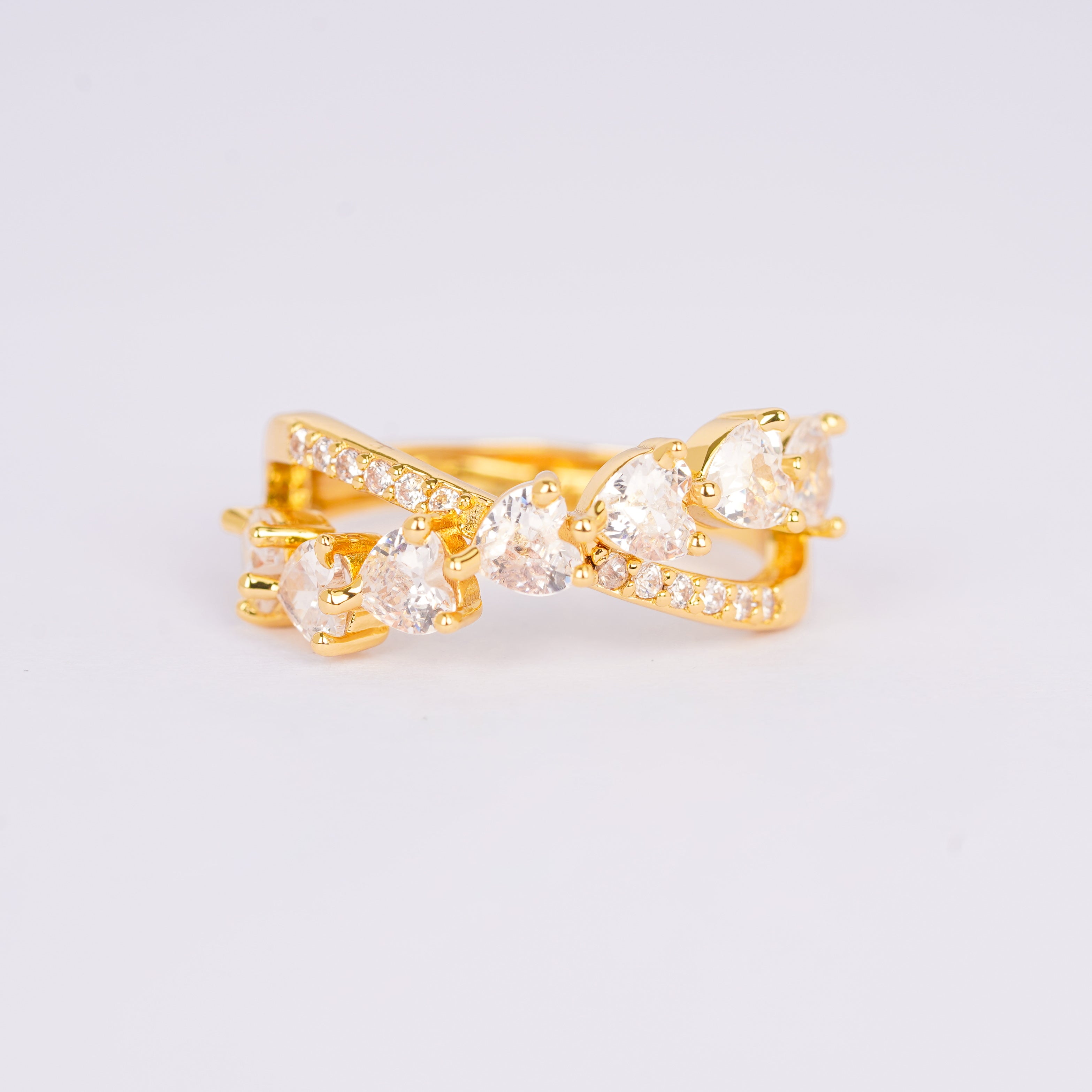 Eternal Heart Tiara Ring