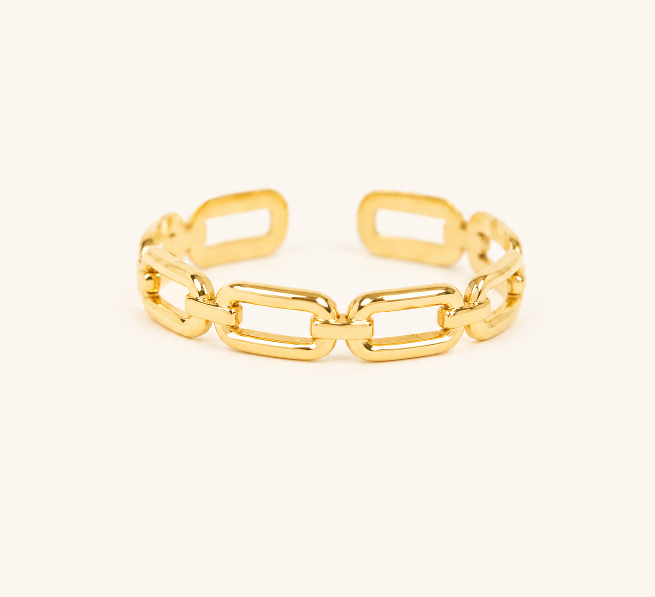 Modern Loop Gold Ring