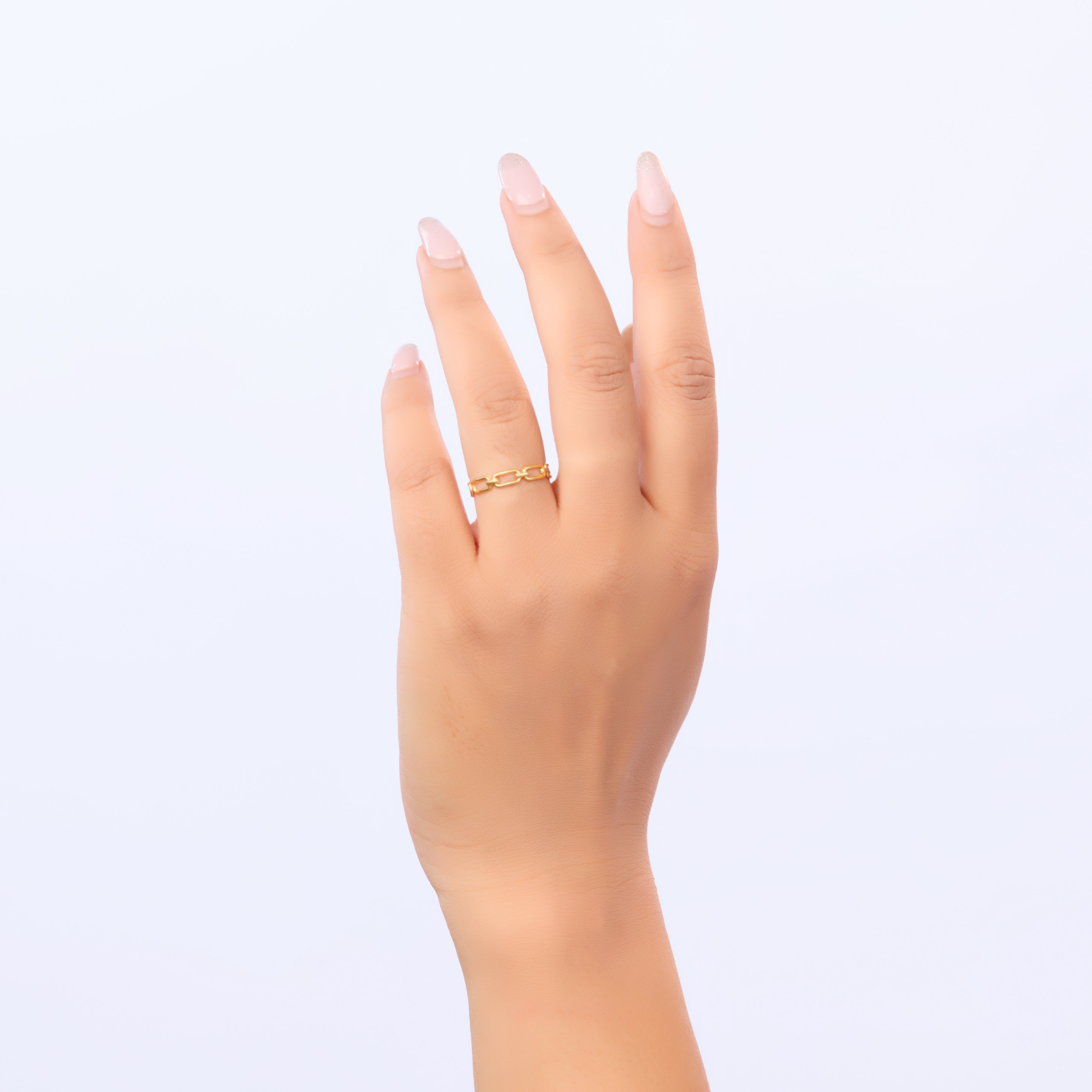 Modern Loop Gold Ring
