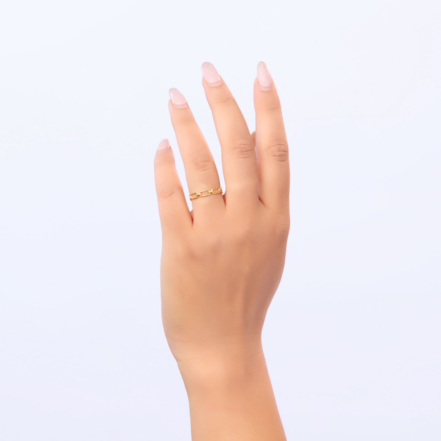 Modern Loop Gold Ring